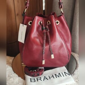 Nwt Brahmin Melinda Bucket (Flawed)
